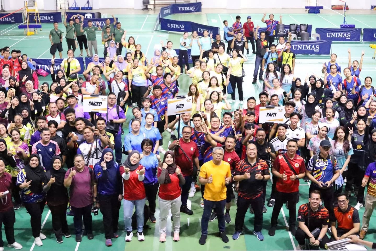 Liga Sukan Komuniti Peringkat Negeri Sarawak 2025 Perkukuh Semangat Kesukanan dan Perpaduan
